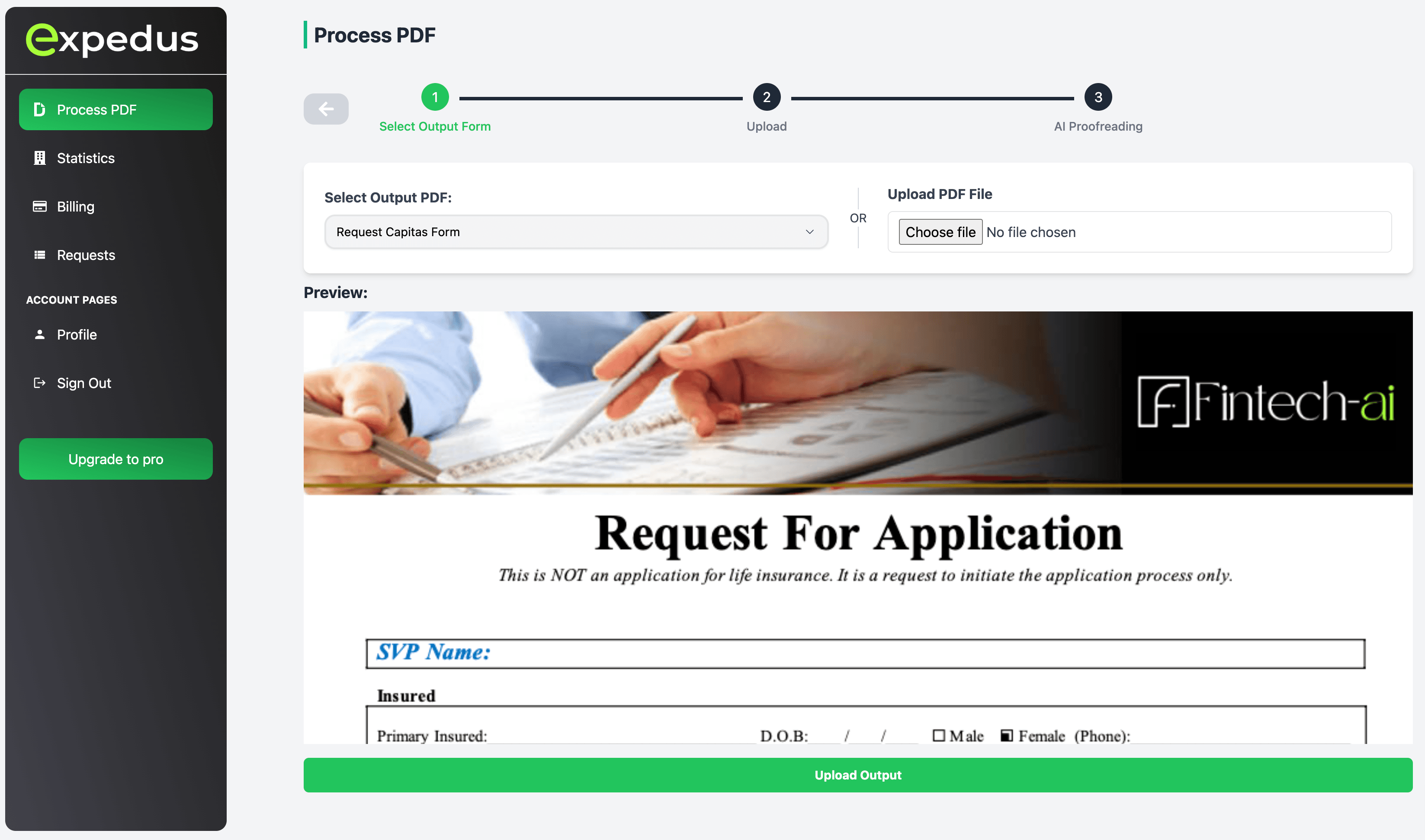 Modern Insurance Office